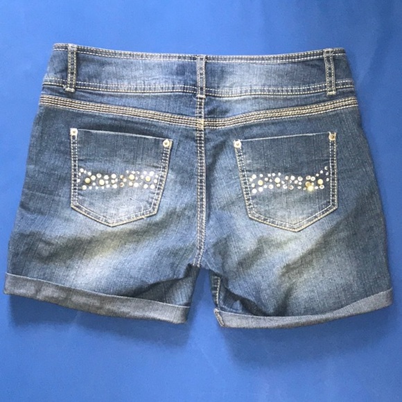 2 Pairs Jean Shorts, Sz 8 & 9 - Picture 3 of 6